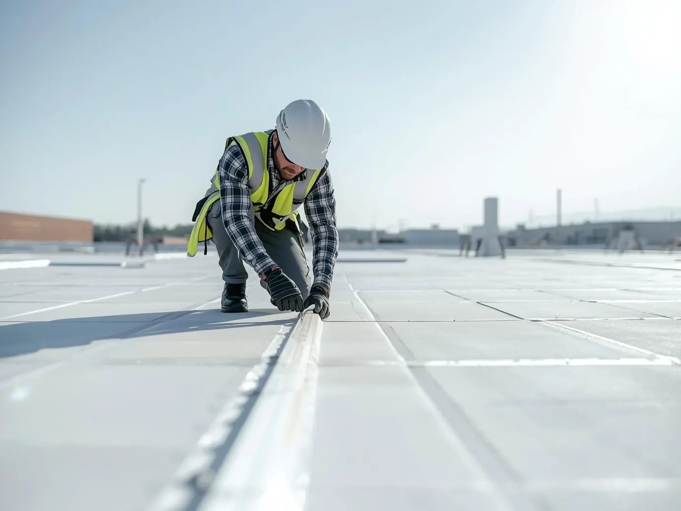 flat roof inspection